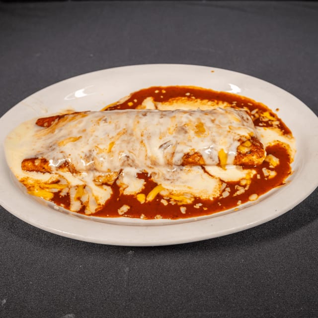 (16) Enchilada Burrito.