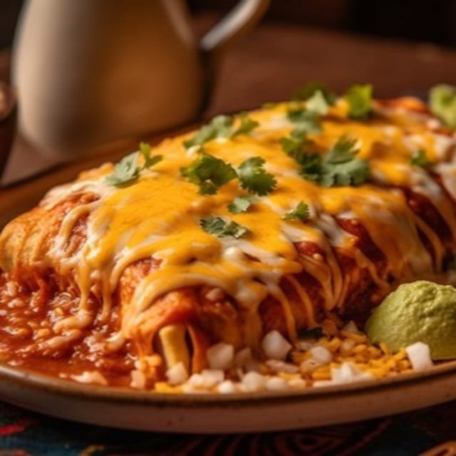 (SP17) Lunch Enchiladas.