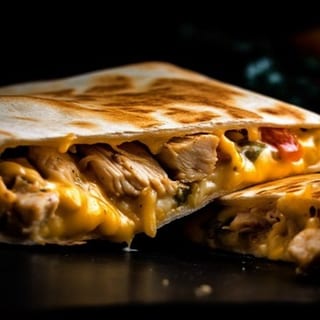 (17) BBQ Chicken Quesadilla